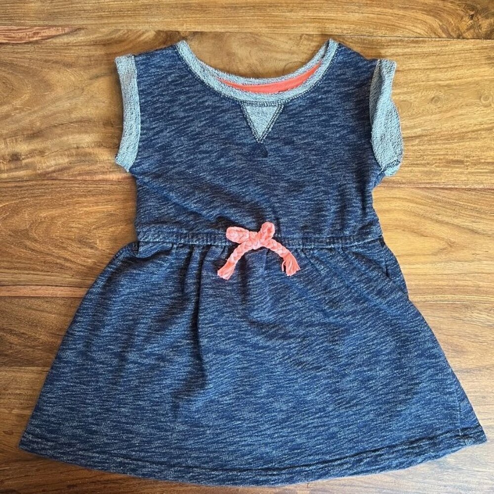 Cat & Jack Navy & Pink Dress
